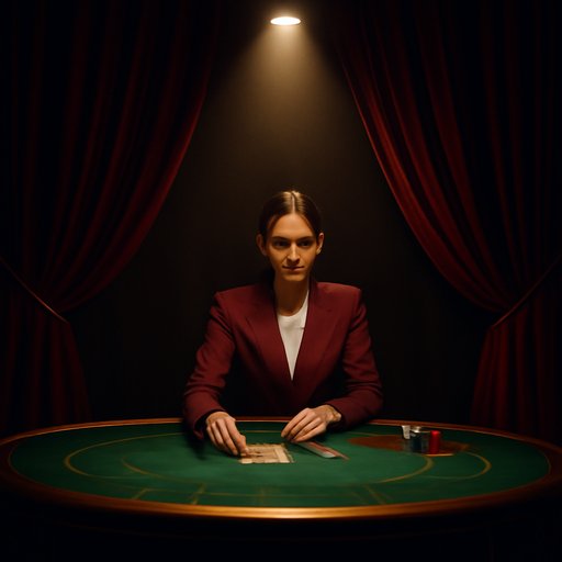 karikya live game dealer close-up view